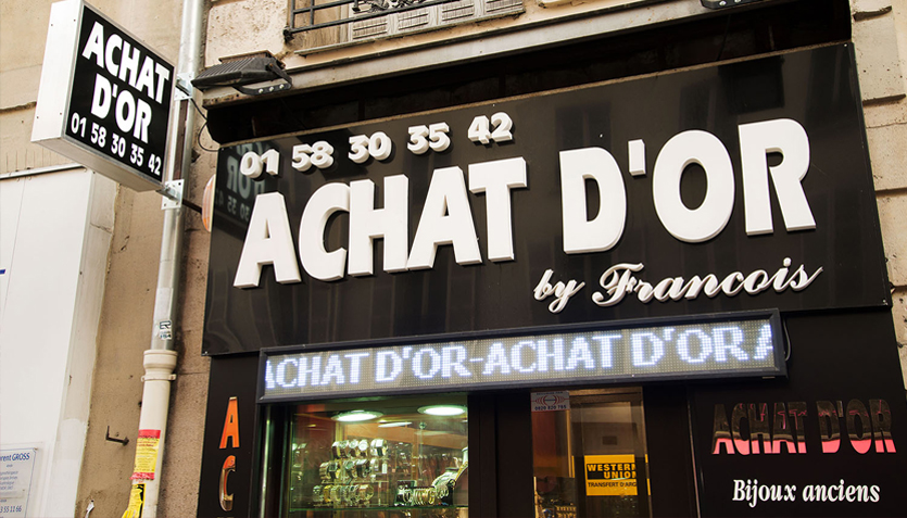Achat d'or Paris 2 (75002)